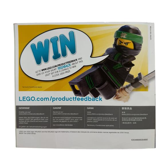 LEGO NINJAGO Legacy X-1 Ninja Charger 71737 Instruction Book for Building Kit - Picture 3 of 3